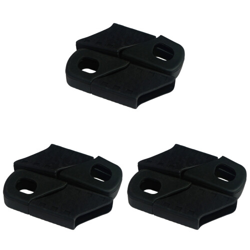 Set Of 3 Shield Crank Protector Crankset Cap 7x4x1.5cm 1