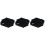 Set Of 3 Shield Crank Protector Crankset Cap 7x4x1.5cm 4