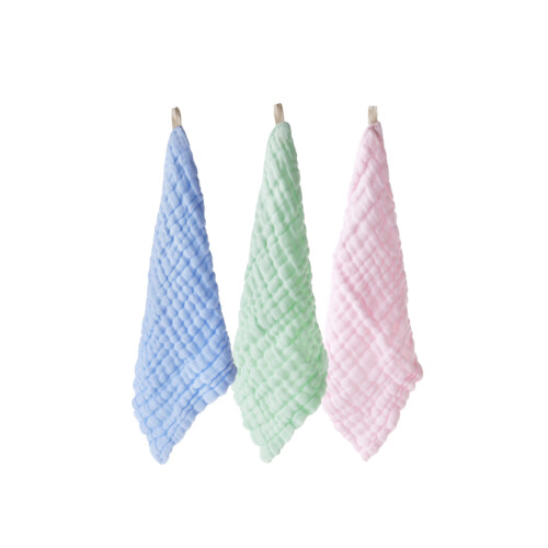 6 Pcs Toddler No Shedding Small Face Towel