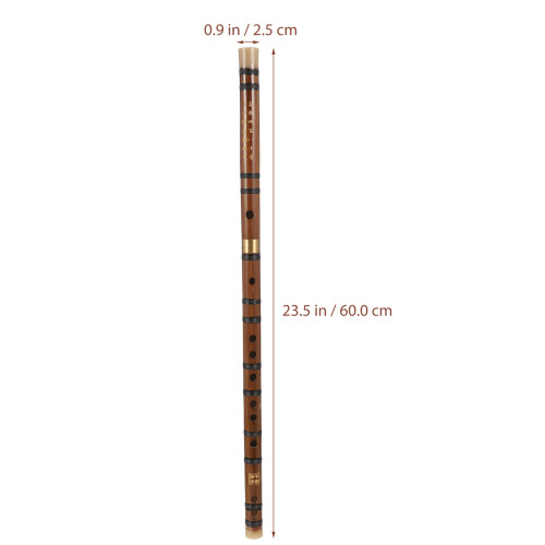 2Pcs Portable Chinese Bamboo Flute For Students 1