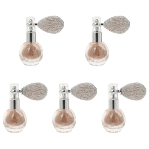 5Pcs Body Glitter Spray Highlighter Powder Shimmer 1