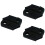 Set Of 3 Shield Crank Protector Crankset Cap 7x4x1.5cm 6