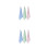 6 Pcs Toddler No Shedding Small Face Towel 4