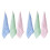 6 Pcs Toddler No Shedding Small Face Towel 10