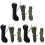 9 Pcs Nylon Rope Braided Rope Tool 2