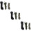 9 Pcs Nylon Rope Braided Rope Tool 9