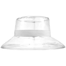 2St Witte Outdoor Waterdichte Visserhoed PVC - En Regenhoed