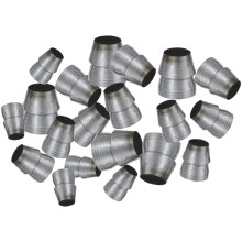 40St Veiligheidswiggen Compact Connector Grijs Ijzer Fixers