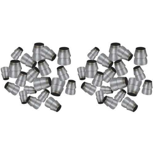 40St Veiligheidswiggen Compact Connector Grijs Ijzer Fixers 1
