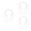 3St Parel Decoratie Sluier Haarband, Wit, Vintage Bruiloft Accessoires 10