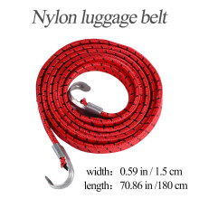 20St Lichtgewicht Nylon Bagageriem Motorfiets Veiligheid Elastiek