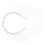 3St Parel Decoratie Sluier Haarband, Wit, Vintage Bruiloft Accessoires 2