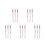 15 Pcs Eyebrow Mapping Pen For Microblading And Lip Marking White 10