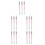15 Pcs Eyebrow Mapping Pen For Microblading And Lip Marking White 6