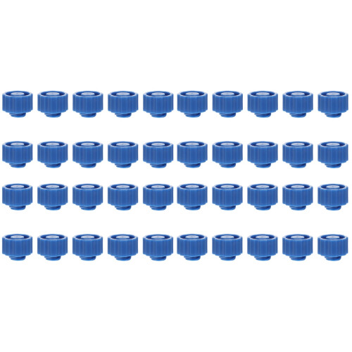 100St Spuitmonddopjes Plastic Herbruikbaar Luer Lock Caps 1