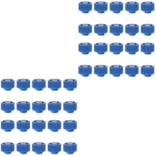 100St Spuitmonddopjes Plastic Herbruikbaar Luer Lock Caps 2