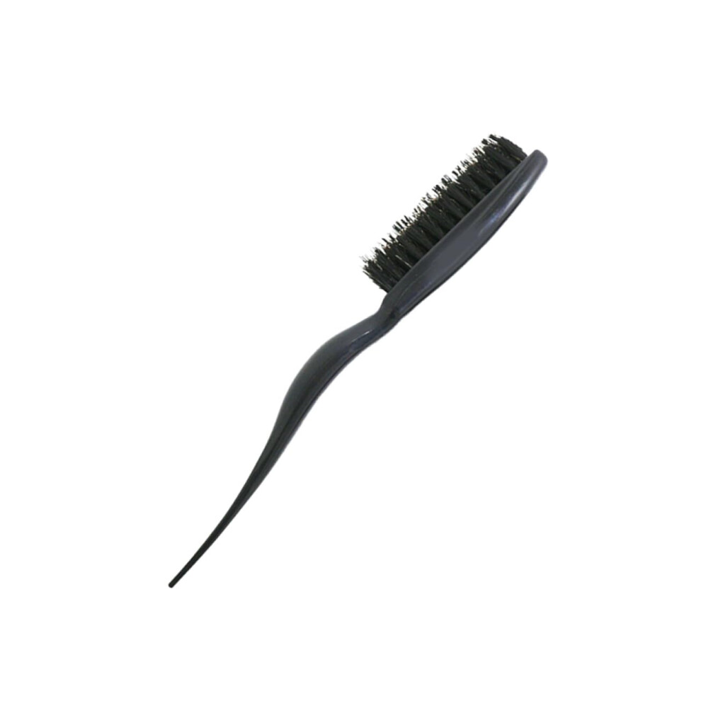 Boar Bristle Hair Brush and Teasing Comb for Volume Boosting, Salon Styling, Thick or Curly Hair