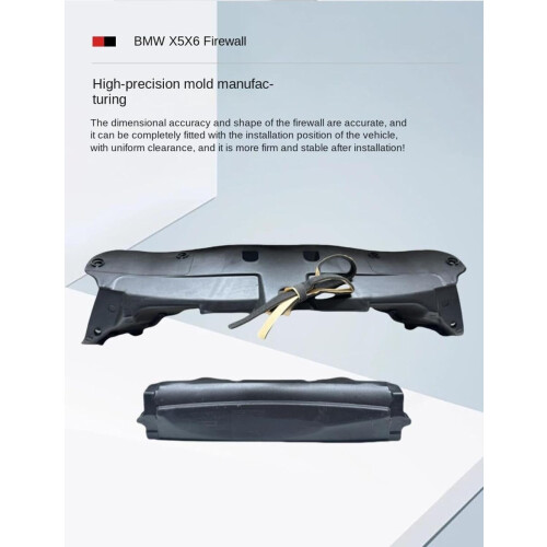 Engine Insulation Panel for X5 E70 X6 E71 Firewall Protective Cover 51717169419 Car Parts 1