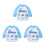 3pcs Spray Paint Anti- 7