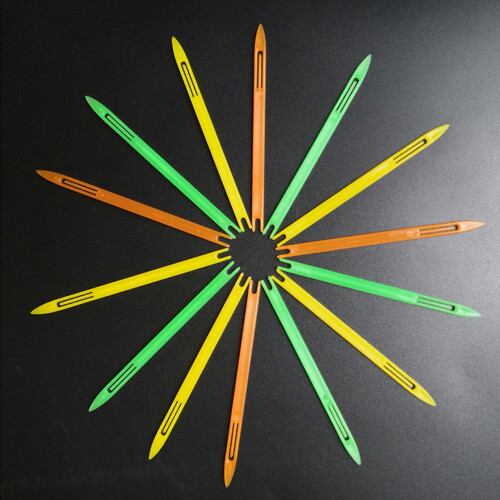 Plastic Fishnet Shuttle 40pcs Net Repairing Tools For Fishing 2