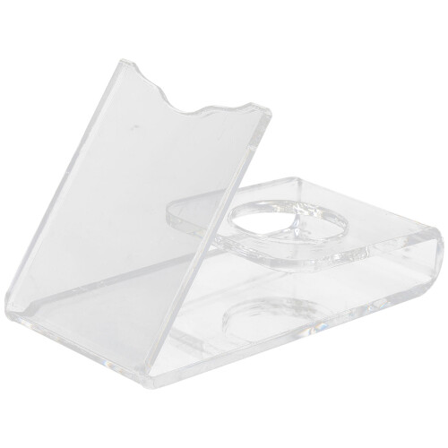 4Pcs Electric Stand Acrylic Bathroom Shaving Holder