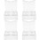 4Pcs Electric Stand Acrylic Bathroom Shaving Holder 7