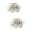2Sets Durable Silver Metal D Ring Buckle for Handbag Craft 3