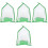 4pcs Insect Polyester Mesh House 3