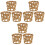Multi-Function Straw Cup Sleeve For Friends 9pcs 3