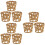Multi-Function Straw Cup Sleeve For Friends 9pcs 7