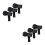 6pcs Plastic Microphone Clips Mic Stand Clip For Microphone Holder For Desk Mount 11