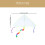 1Set Kids DIY Kite Making Kit Plastic Material Assorted Toy 2
