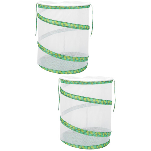 2pcs Foldable Butterfly Cage Polyester Cloth 2