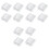 12 Pcs Useful Waterproof Wall Boxes Wall Panel Cases 3
