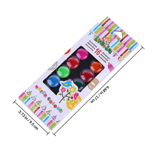 18 Box Watercolor Pigment Waterverf 2