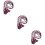 24pcs Momentary Button Circuit Button Replacement For Electric Switch Pins Random Color 9