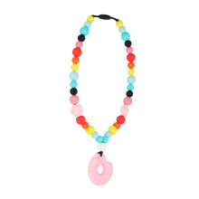 Silicone Nursing Necklaces For Breastfeeding Moms, Safe Material Chew Necklace For Sensory Kids With Food Grade Silicone Comfortable Oral Stimulation