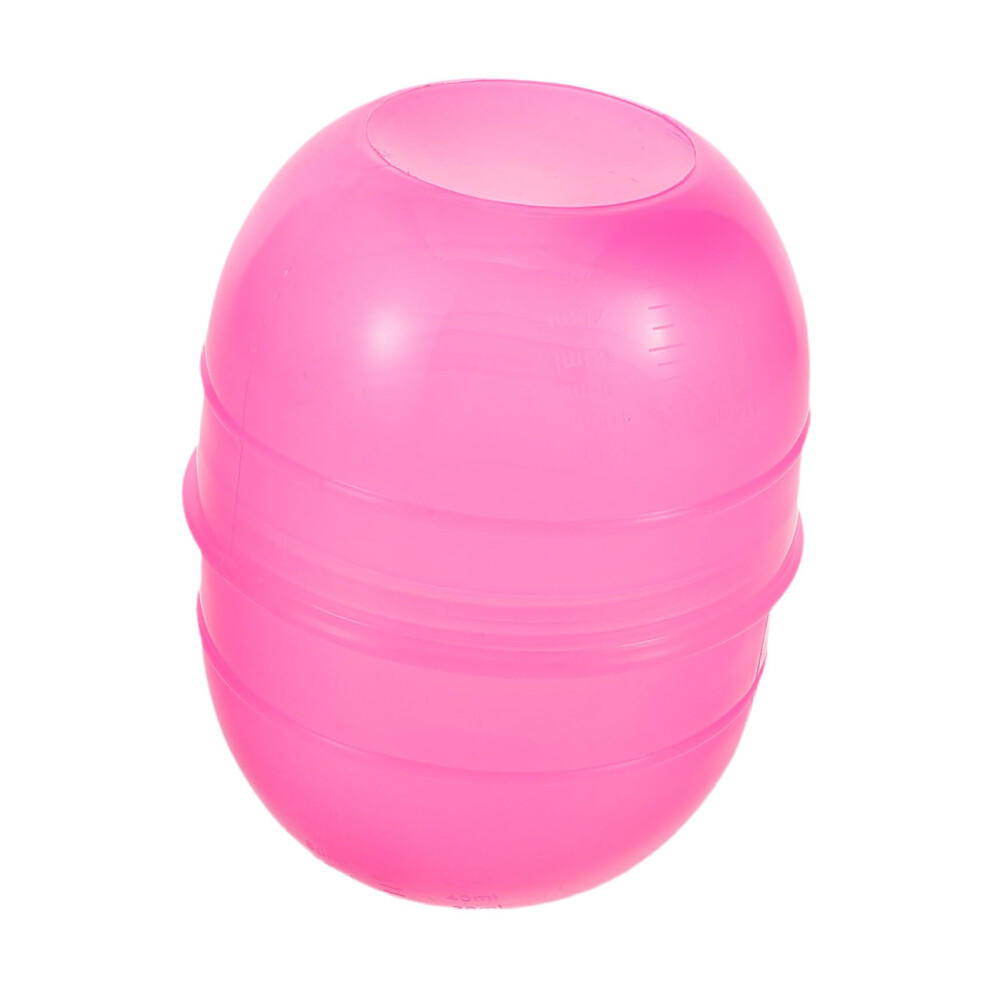 Hair Dye Mixing Bowl with Dual Scale Precision, Heat Resistant Plastic Shaker for Salon and Home