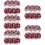 30 Pcs Cheerleading Hand Flower Hen Plastic Handheld 11