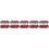 30 Pcs Cheerleading Hand Flower Hen Plastic Handheld 9