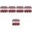 30 Pcs Cheerleading Hand Flower Hen Plastic Handheld 4