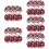 30 Pcs Cheerleading Hand Flower Hen Plastic Handheld 10