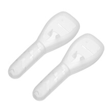 Razor Travel Case with Secure Blade Protection, Transparent Razor Holder for Manual Razors, 2pcs