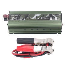 Power Inverter Multifunctional Pure Sine LCD Digital Display DC 12V to AC 220V Converter Solar Wind Compatible Overload Protection Rapid Heat