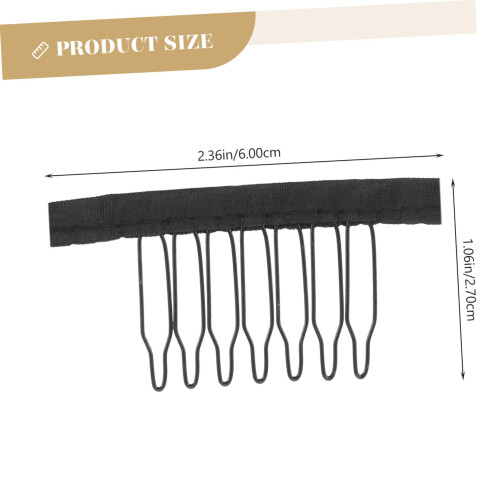 50Pcs Wig Clips Combs with Secure Grip for Fast Attachment and Lightweight Comfort 1