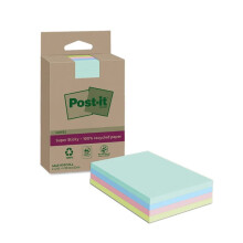Super Sticky Recycled Notes 102x152mm 45 Sheets X 4
