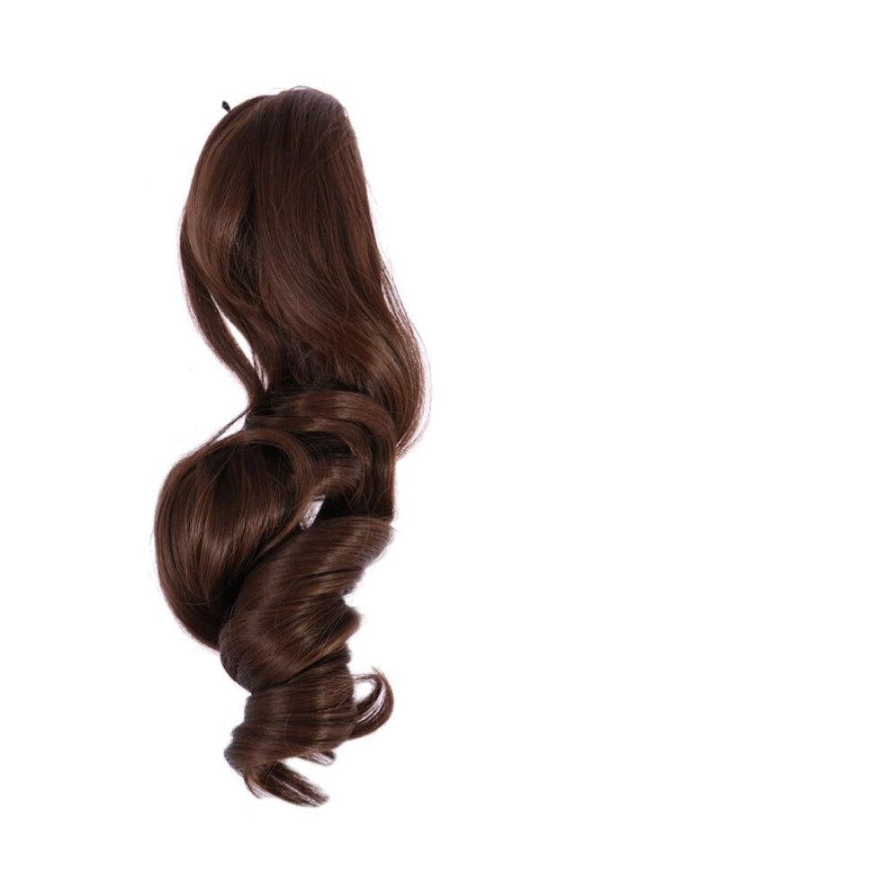 Synthetic Ponytail Extension Long Curly Claw Clip Wig Heat Resistant Natural Look for Women