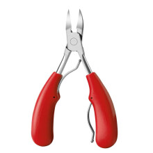 Professional Stainless Steel Cuticle Nipper and Trimmer for Manicure Pedicure with Protective Sleeve