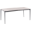 Beliani Garden Dining Table SOVARETO 180 cm 90 cm Wood-like Light Grey 4