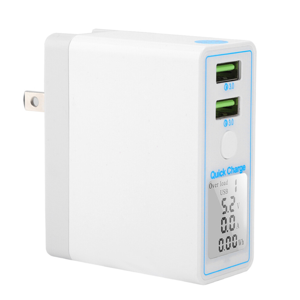 Quick Charge 3.0 Wall Charger Fast Usb Charger Wide Compatibility Compact Design Multiple Protection Systems Multiport Charging Station Efficient 9175034406232